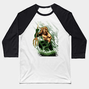 Poseidon God of Water Baseball T-Shirt